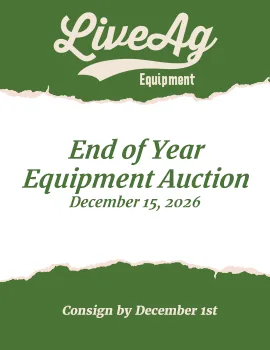 End of Year Equipment Auction thumbnail