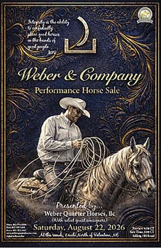 Weber and Company Performance Horse Sale Cover