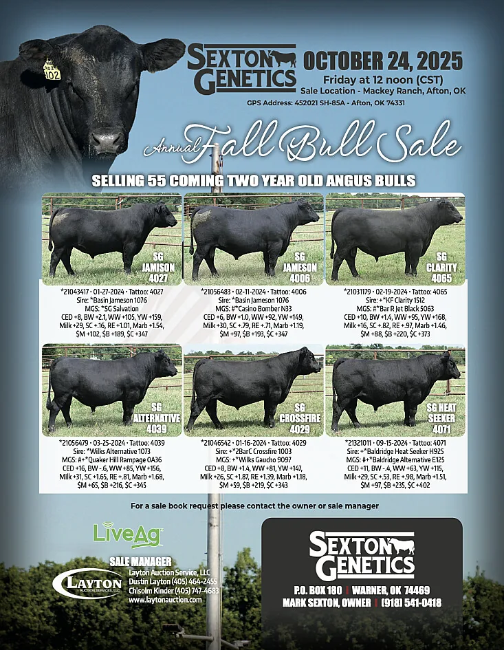 Sexton Genetics poster image