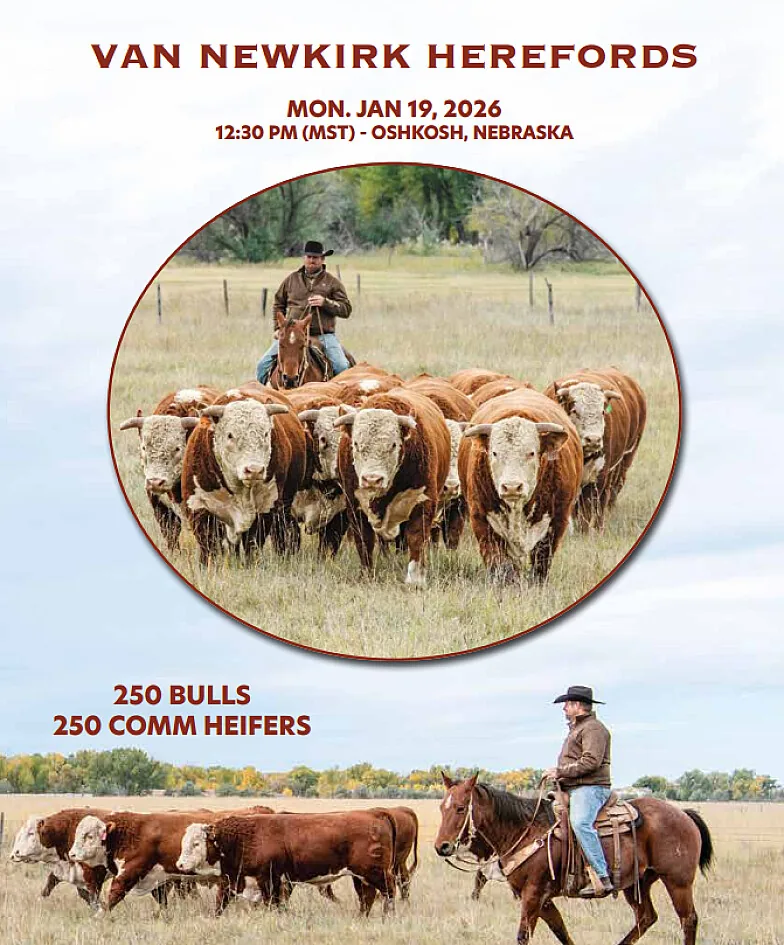Van Newkirk Herefords poster image