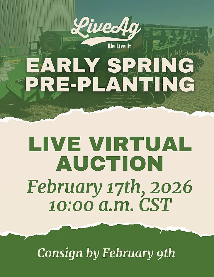 LiveVirtual Equipment Auction poster image
