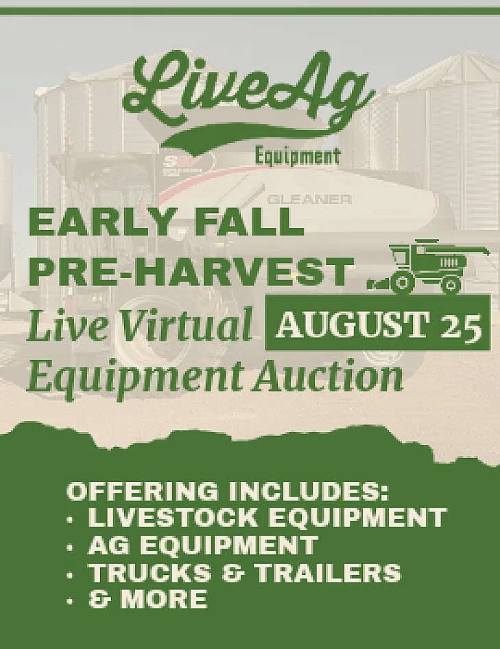 LiveVirtual Equipment Auction poster image