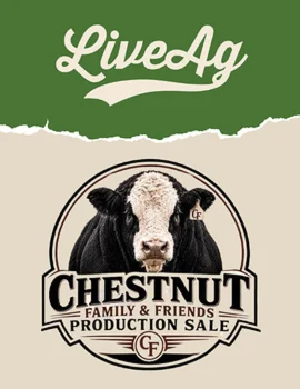 Chestnut Family & Friends Production Sale Poster