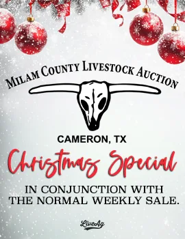 Milam County Livestock Auction poster image