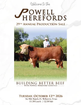 Powell Herefords poster image